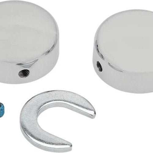 DS Swingarm Pivot Bolt Covers Chrome Harley Davidson Softail #143126