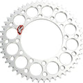 Renthal 420 Ultralight Aluminum Rear Sprocket 49T Silver for Kawasaki KX80/KX100