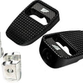 SlyFox Passenger Footpegs With Insert Silver SF-904-02-2 Harley Davidson Softail