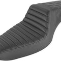 Saddlemen Step-Up LS Tuck-N-Roll Seat Black #284118 Harley Davidson Sportster