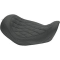 Mustang Wide Tripper Solo Seat Diamond Stitch Black #76704 Harley Davidson Dyna