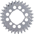 Vortex 420 Aluminum Rear Sprocket 30T Silver for Kawasaki Z125 Pro 2017-2023