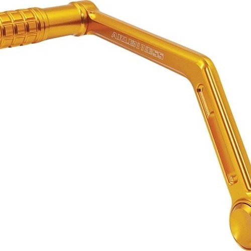 Arlen Ness Speedliner Shift Lever Gold For Harley M8 Softail Mid-Controls