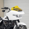 Klock Werks Sport Flare Windshield 10" Yellow Harley Davidson Road Glide 2024