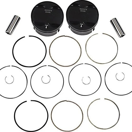 Wiseco Black Edition Pistons 4.250" 11:1 K2802 Harley Davidson