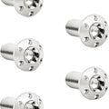 Arlen Ness Hub Mount Front Brake Rotor Bolts 5/16"-18 Silver 5-Pack #300-912