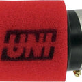 Uni Universal Clamp-On Dual Layer Pod Air Filter Angled 2-1/2" ID x 4" L