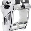 Rox Speed FX Pivoting Extended Stem Risers For 1" Handlebar 3" Machined Chrome