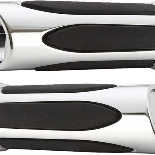 Arlen Ness Deep Cut Comfort Grips Chrome Harley Davidson Road Glide/Street Glide