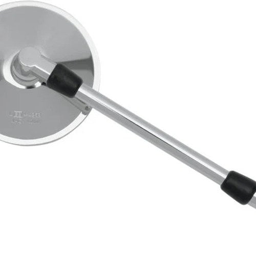 PU Universal Mirror Round 4.5" D Chrome