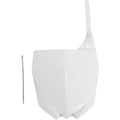 UFO Number Plate Front White YA04813046 for Yamaha