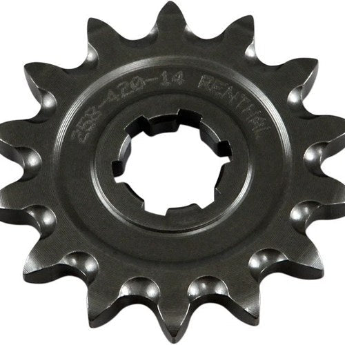 Renthal 420 Grooved Front Sprocket 14T #258--420-14GP for Kawasaki/Suzuki