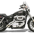 Bassani Radial Sweepers Exhaust System Chrome #XL-FF12 Harley Davidson Sportster