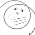 DS Braided Brake Line Kit Front +6" Harley Davidson Heritage Softail/FatBoy