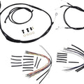 Burly Cable/Brake Line Kit for 12" Ape Hangers #B30-1033 Harley Davidson Dyna
