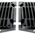 Flo Motorsports High Flow Radiator Braces Black for Yamaha YZ125/YZ250/YZ250X
