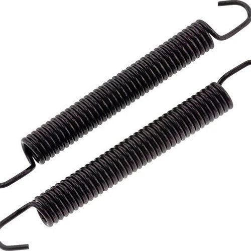 Bolt Exhaust Spring 4-Pack 9mm x 87mm (For Honda) Black Zinc Steel
