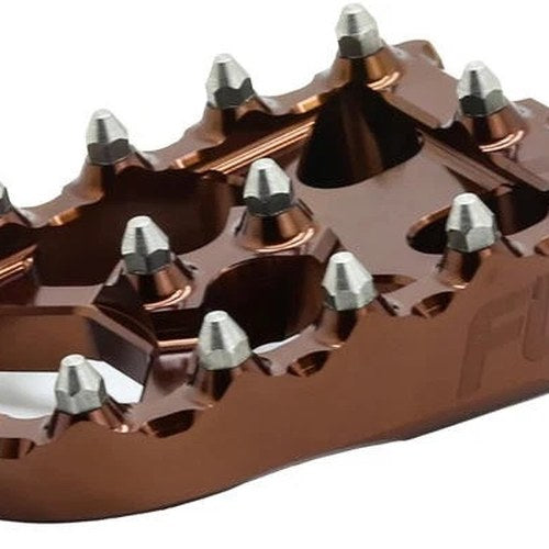 Flo Motorsports Brake Pedal Pad for Flo Rear Brake Pedal Bronze #HDBP-805-TIPBRZ