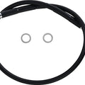 DS Black Vinyl Front Upper ABS Brake Line Kit 25-1/2" +4" Black #212127