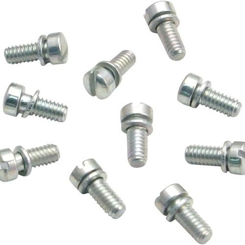S&S Slotted Round Head Screw 8-32 x 3/8" 10-Pack