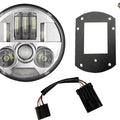 Custom Dynamics ProBeam LED Headlight Kit 5-3/4" Chrome #PB-LRST-c
