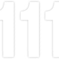 Factory Effex 5" Mini Pro Number #1 White