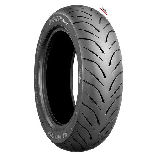 Bridgestone B02 Hoop Scooter Tire 150/70-13 64S Rear Bias Tubeless