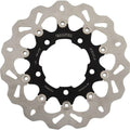 Galfer Wave Full-Floating Brake Rotor with Black Carrier Rear #DF824CW