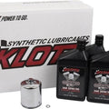 Klotz Basic Engine Oil & Filter Kit 4qt Harley Twin Cam / Milwaukee Eight