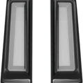Kuryakyn Tracer LED Inserts for Saddlebag Supports Black Clear #2901