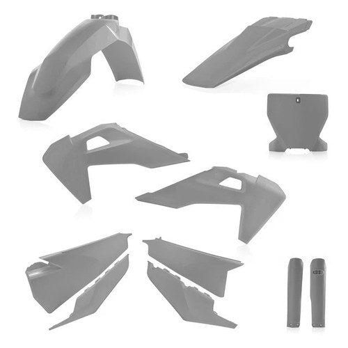 Acerbis Full Plastics Kit Gray Husqvarna FC250/350/450 TC 125/250 2019-2022