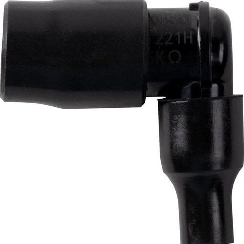 K&S Spark Plug Cap with 90 Degree Bend LD05EH/92248 10mm/12mm Black