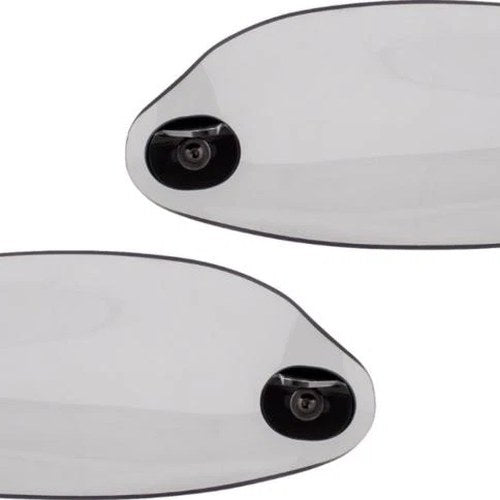Klock Werks Flare Handguards Clear Harley Davidson Road Glide/Street Glide