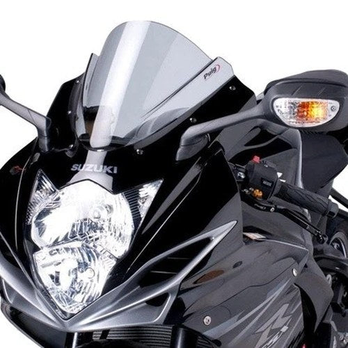 Puig 3mm Z Racing Windscreen Clear #5605W for Suzuki GSX-R600/GSX-R750 2011-2026