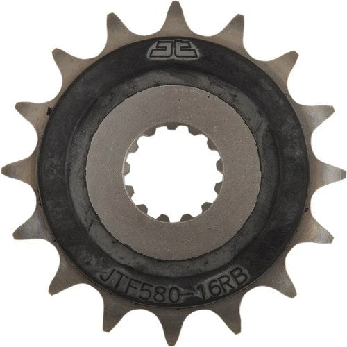 JT Front Rubber Cushioned Sprocket 16T 530 #JTF580.16RB for Yamaha