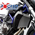 Shogun No-Cut Frame Sliders Black #750-6419 for Yamaha FZ-07/MT-07/XSR700