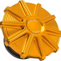 Arlen Ness 10-Gauge Gas Cap Gold #701-004 Harley Davidson