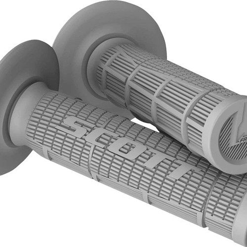Scott Usa Radial Half Waffle Grips Gray