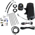 UltraCool Frame/Side Mount Oil Cooler Kit Black #SMD-1G Harley Davidson Dyna