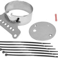 Biker's Choice Single Gauge Speedometer/Tachometer Mount Chrome #169387