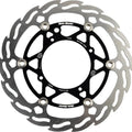Moto-Master Flame 260mm Floating Aluminum Brake Rotor Front Black #112160 KTM