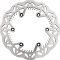 GBrakes Solid Round Brake Rotor 220mm Rear Silver #GBD9024X KTM/Husqvarna