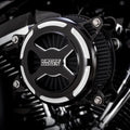 Vance & Hines VO2 X Air Cleaner Kit Black Contrast 42345 Harley Davidson