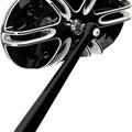 Arlen Ness Cages Series Mirror Deep Cut Left Black