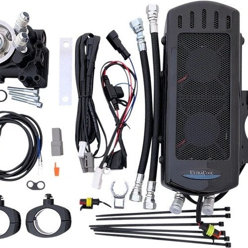 UltraCool 3.0 Oil Cooler Kit Black for Indian Motorcycles
