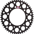 Renthal 520 Ultralight Aluminum Rear Sprocket 48T Black #154U-520-48GRBK