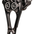 Performance Machine 4-Piston Integrated Rear Brake Caliper CC Black 1256-0084-BM