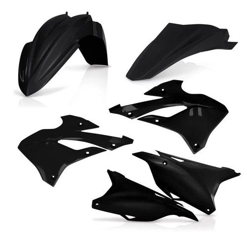 Acerbis Plastics Kit Black 2936140001 for Kawasaki KX85 2022