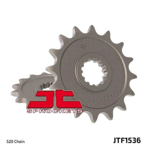 JT Front Sprocket 520 15T #JTF1536.15 for Kawasaki Ninja ZX-6R 2007-2015