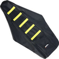 Moose Ribbed Seat Cover Black/Yellow fits Suzuki RM250/RM125